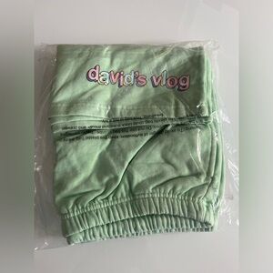 David Dobrik Matcha Sunset Shorts